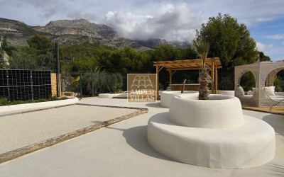  Fantástica villa con vistas panorámicas al mar.